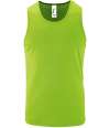 02073 Sporty TT SOL'S Sporty Performance Tank Top Neon Green colour image